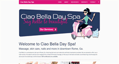 Desktop Screenshot of ciaobellarome.com
